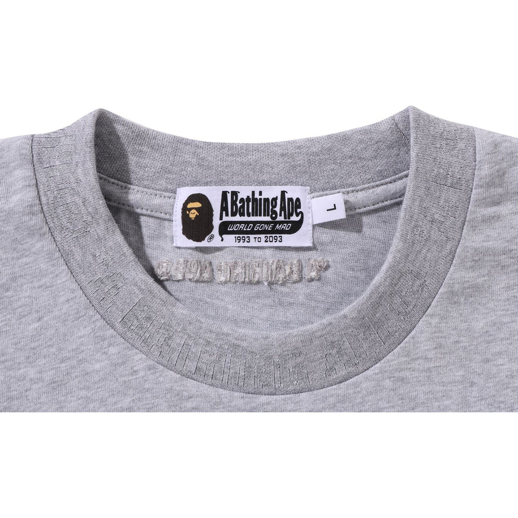 BAPE ONE POINT RELAXED FIT LS TEE MENS