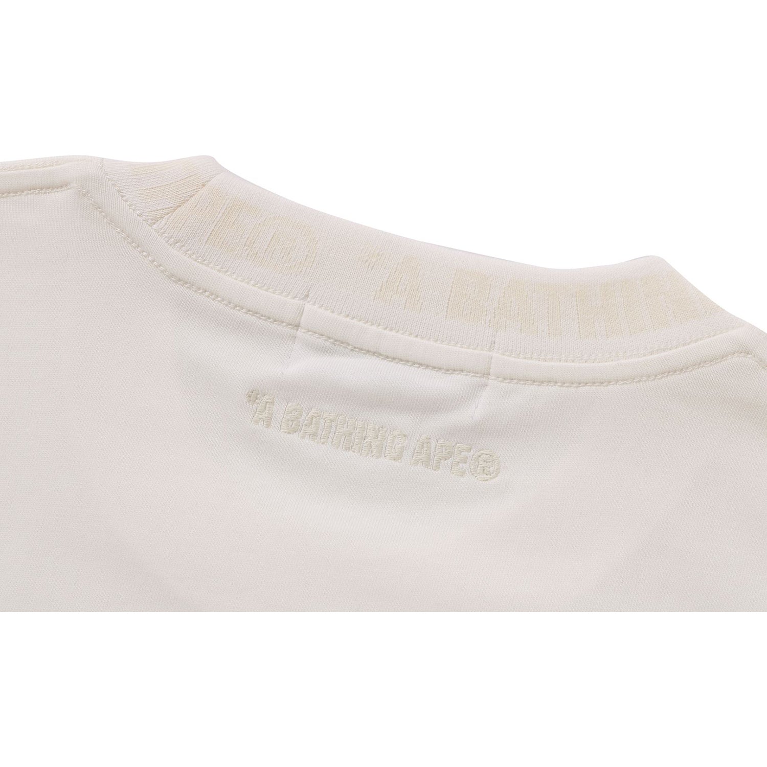 BAPE ONE POINT RELAXED FIT LS TEE MENS