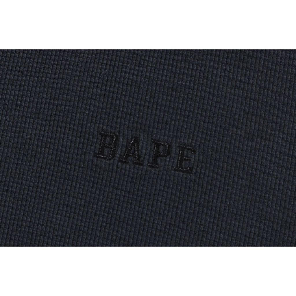 BAPE PIGMENT DYED CUT OUT RIB L/S TEE LADIES