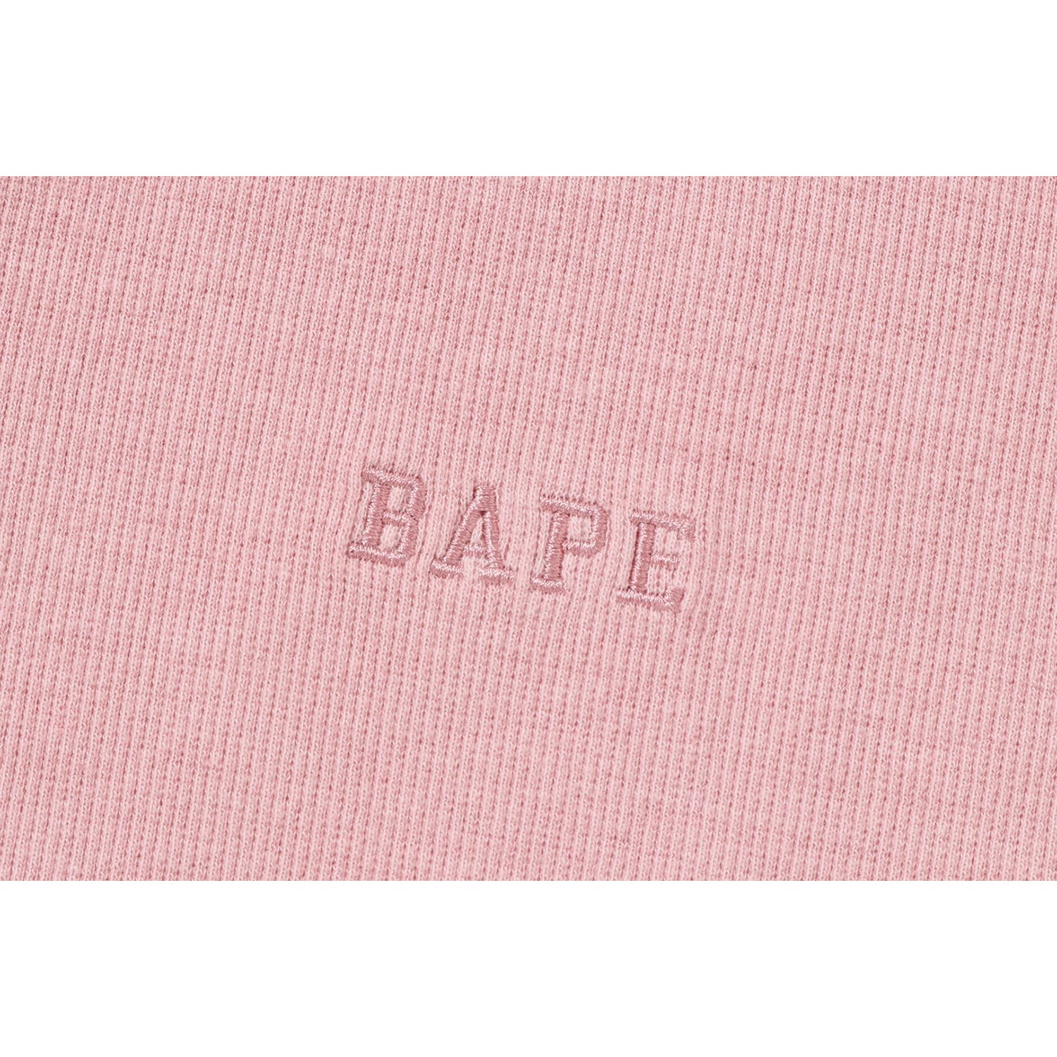 BAPE PIGMENT DYED CUT OUT RIB L/S TEE LADIES