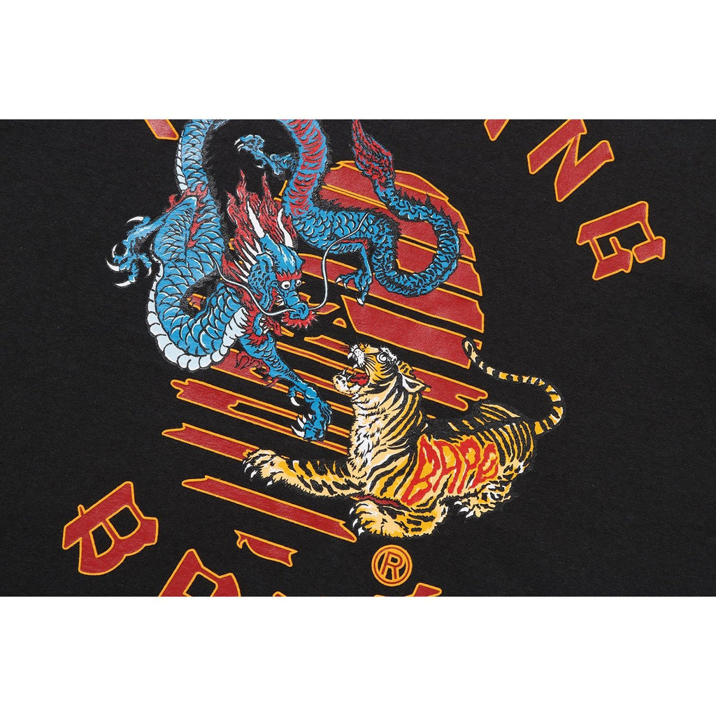 BAPE A RISING L/S TEE MENS