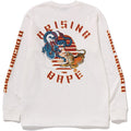 BAPE A RISING L/S TEE MENS