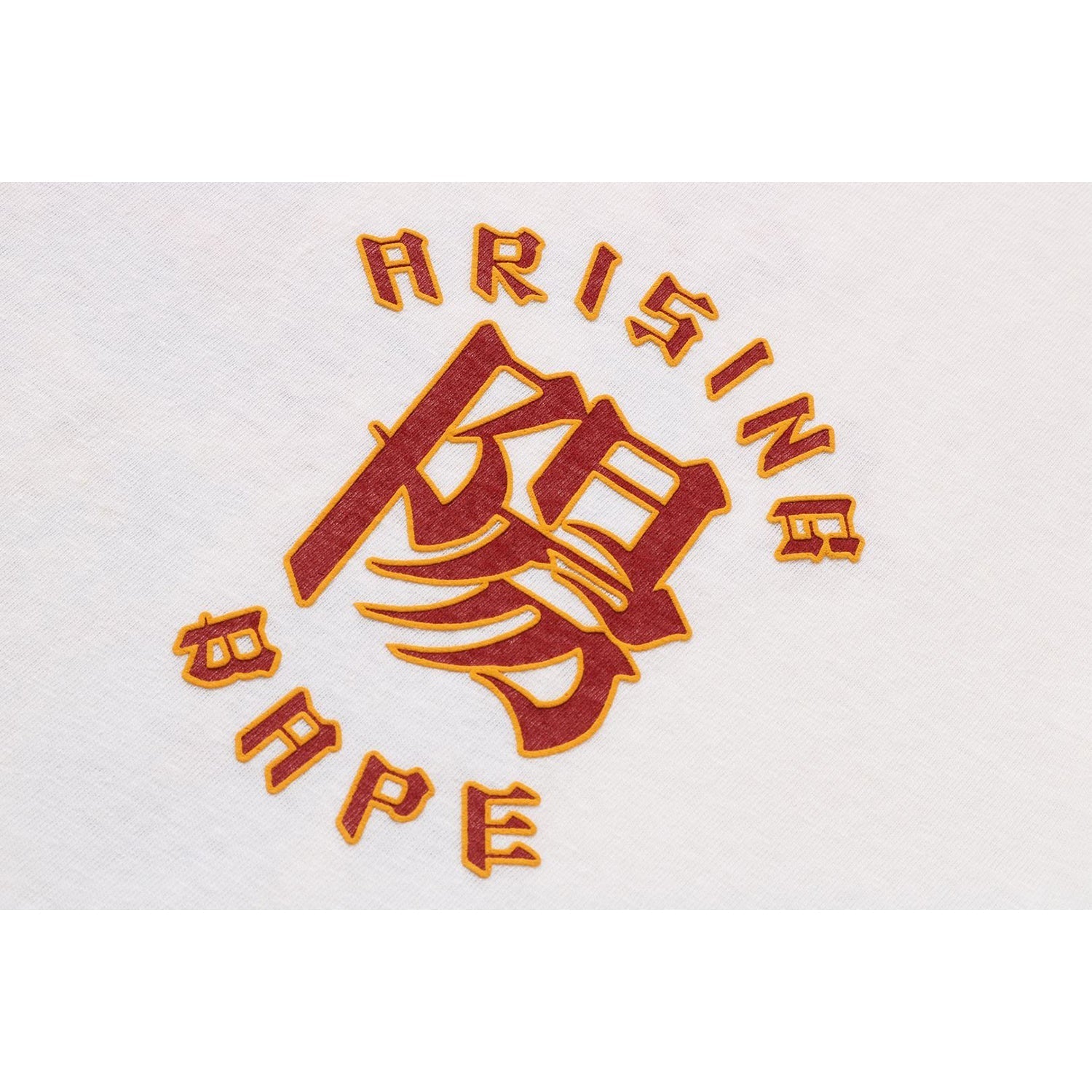 BAPE A RISING L/S TEE MENS
