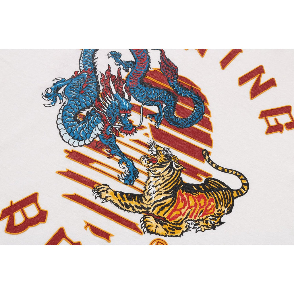 BAPE A RISING L/S TEE MENS