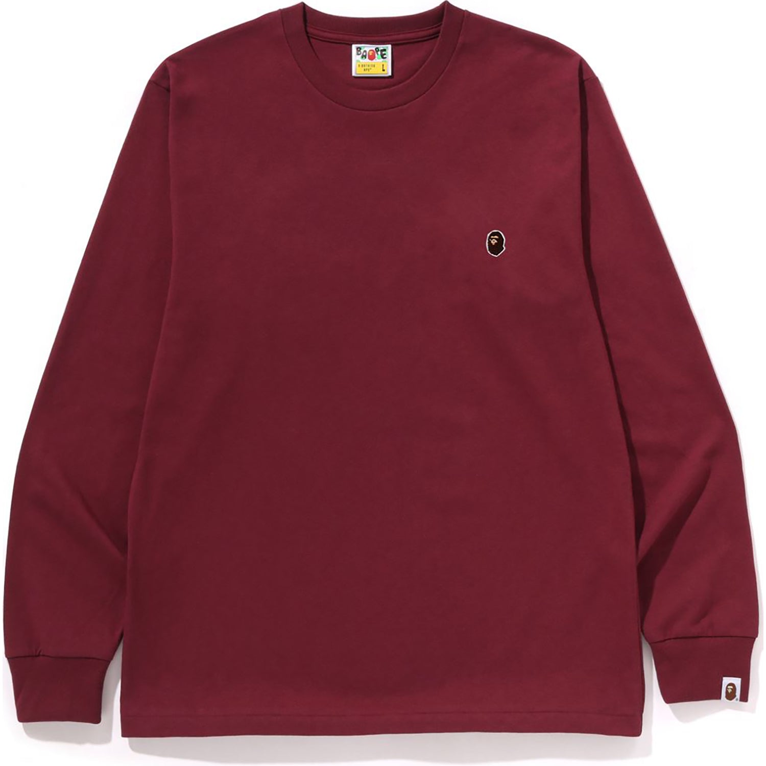 BAPE ONE POINT LS TEE MENS