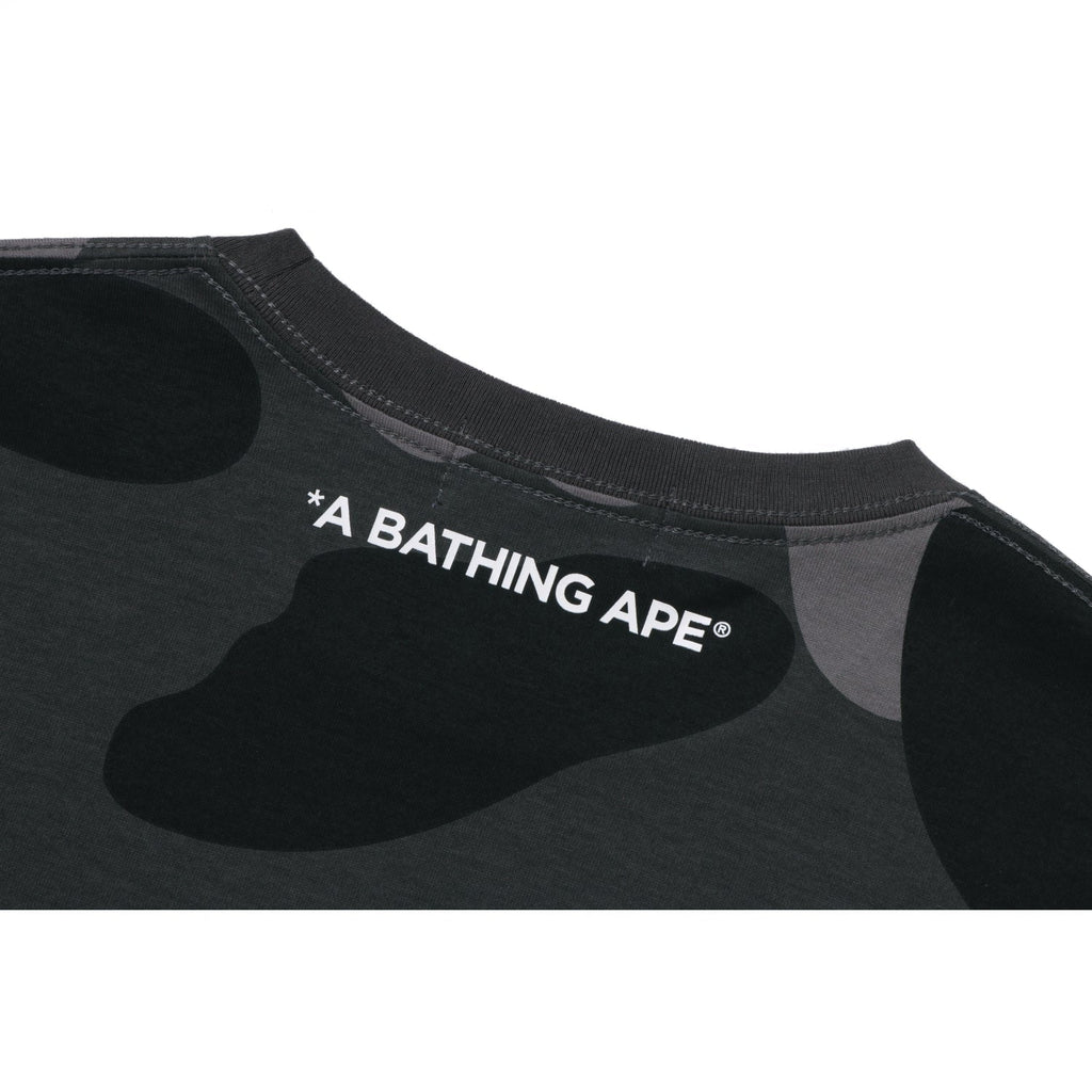 BAPE MEGA COLOR CAMO ONE POINT LS TEE MENS