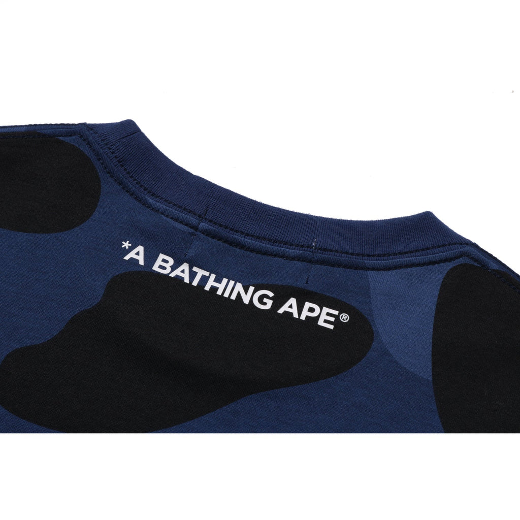 BAPE MEGA COLOR CAMO ONE POINT LS TEE MENS