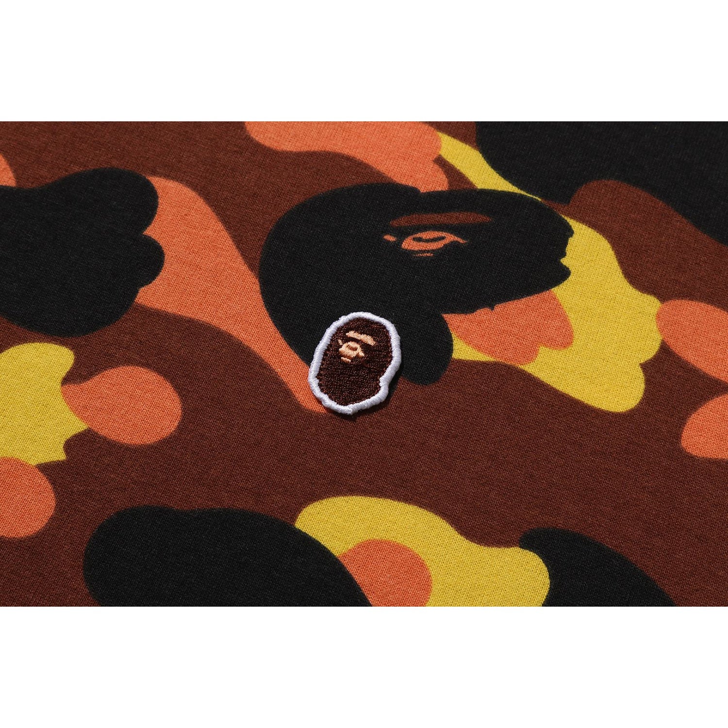 BAPE 1ST CAMO ONE POINT LS TEE MENS