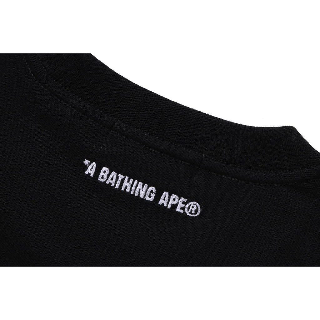 BAPE ONE POINT RELAXED FIT LS TEE MENS