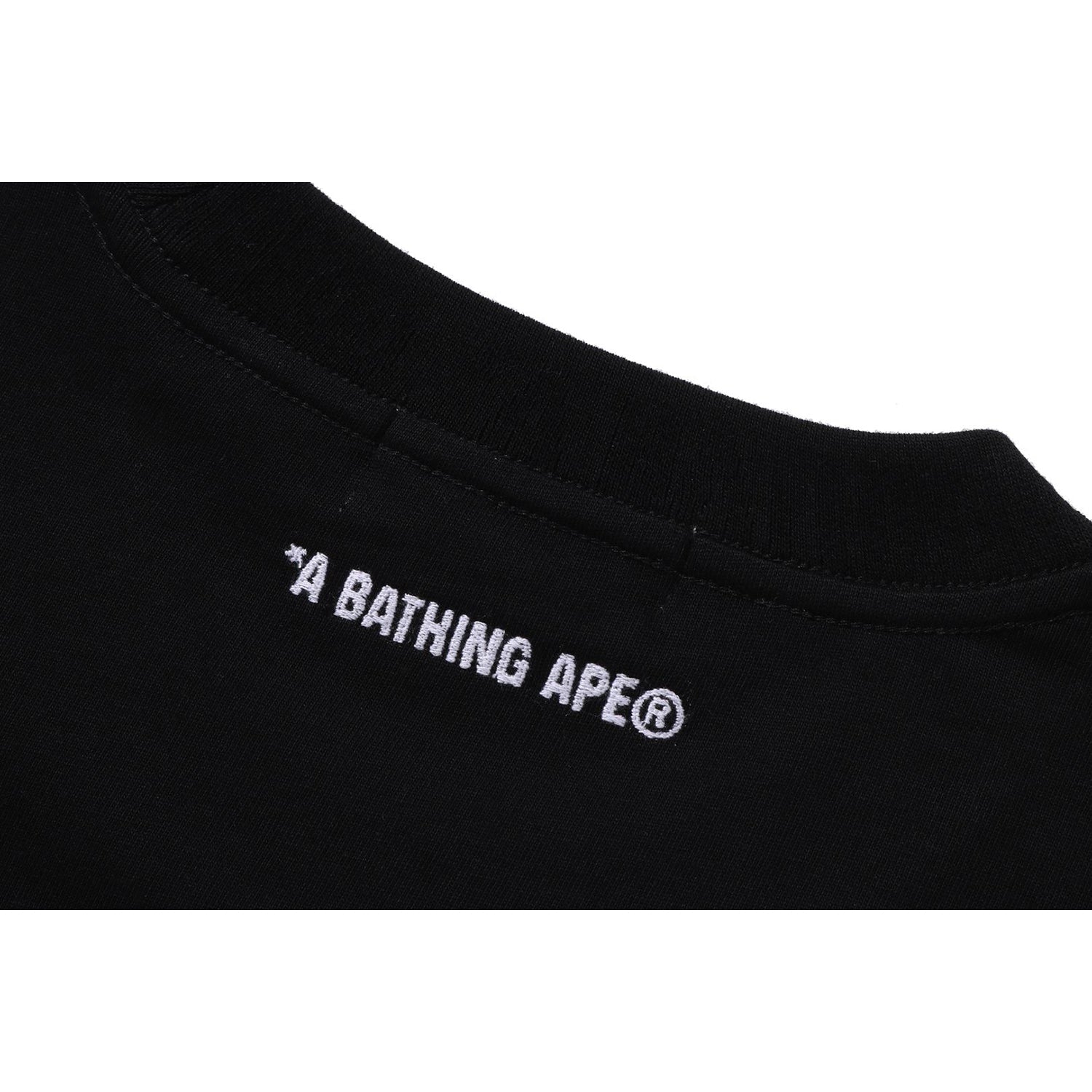 BAPE ONE POINT RELAXED FIT LS TEE MENS