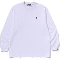 BAPE ONE POINT RELAXED FIT LS TEE MENS