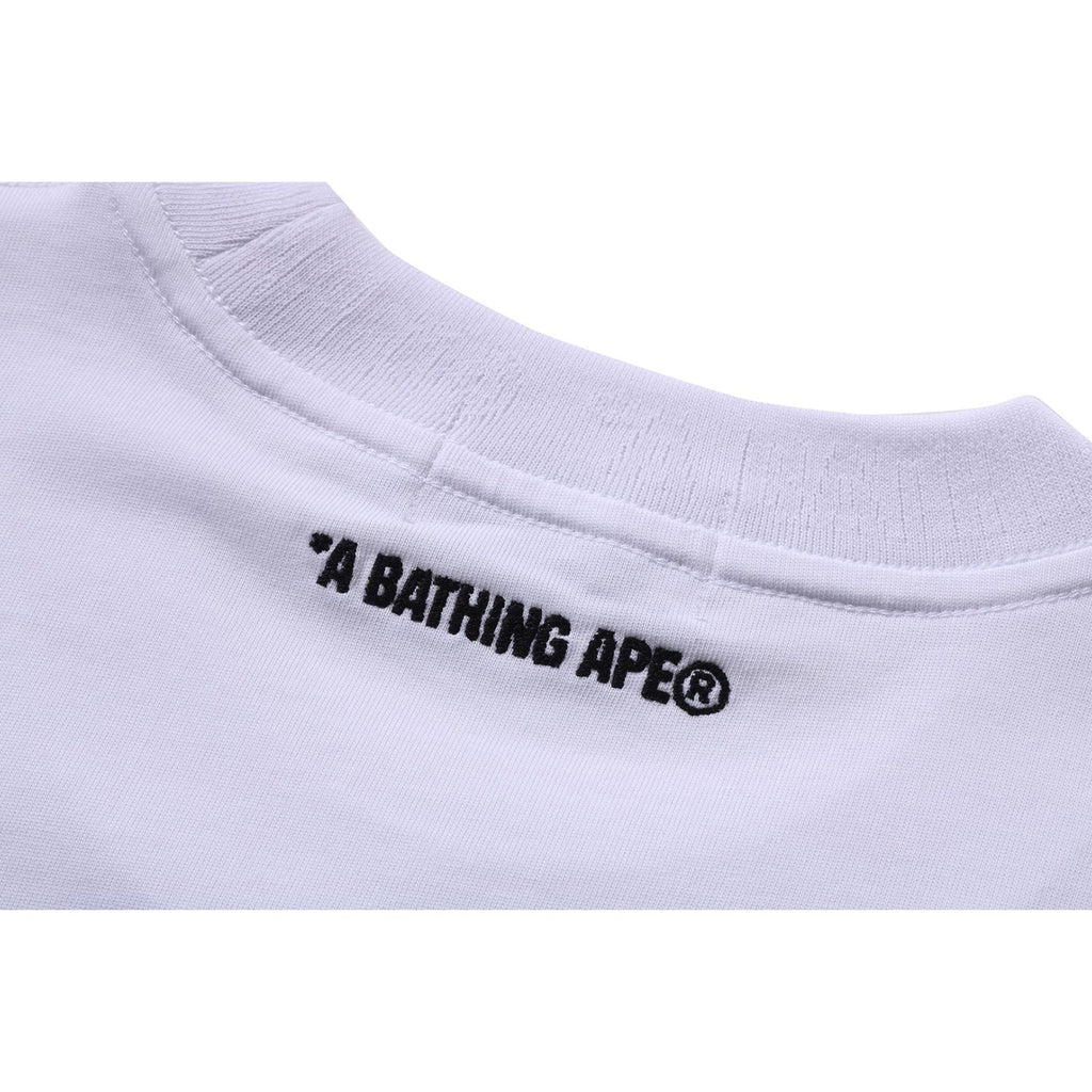 BAPE ONE POINT RELAXED FIT LS TEE MENS