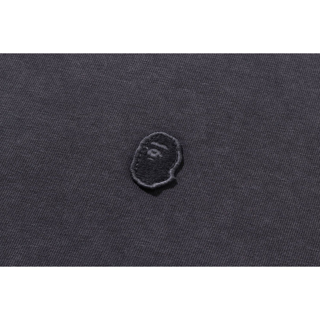 BAPE GARMENT DYE ONE POINT RELAXED FIT LS TEE MENS