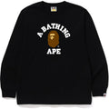 BAPE COLLEGE LS TEE MENS