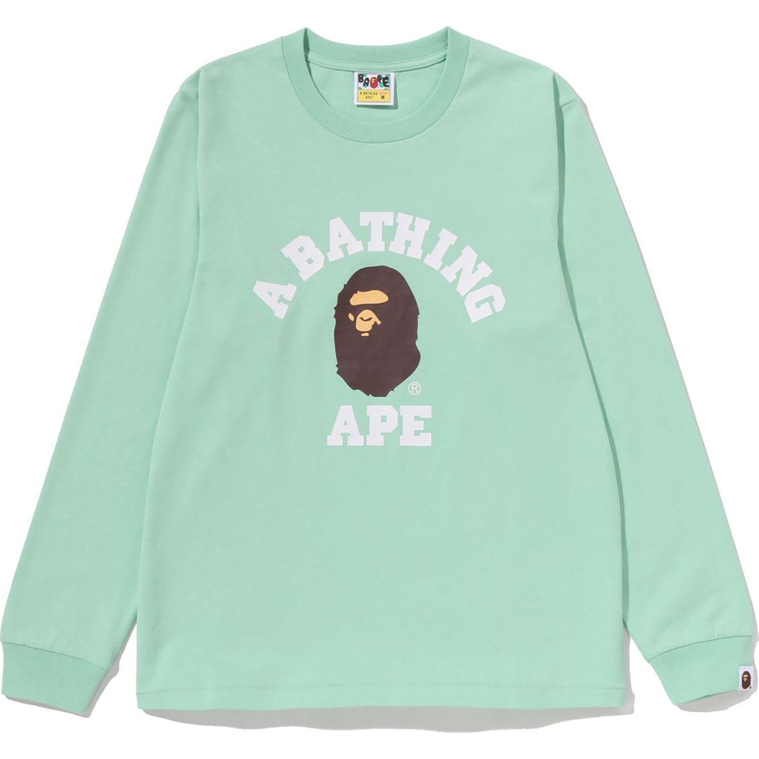 BAPE COLLEGE LS TEE LADIES