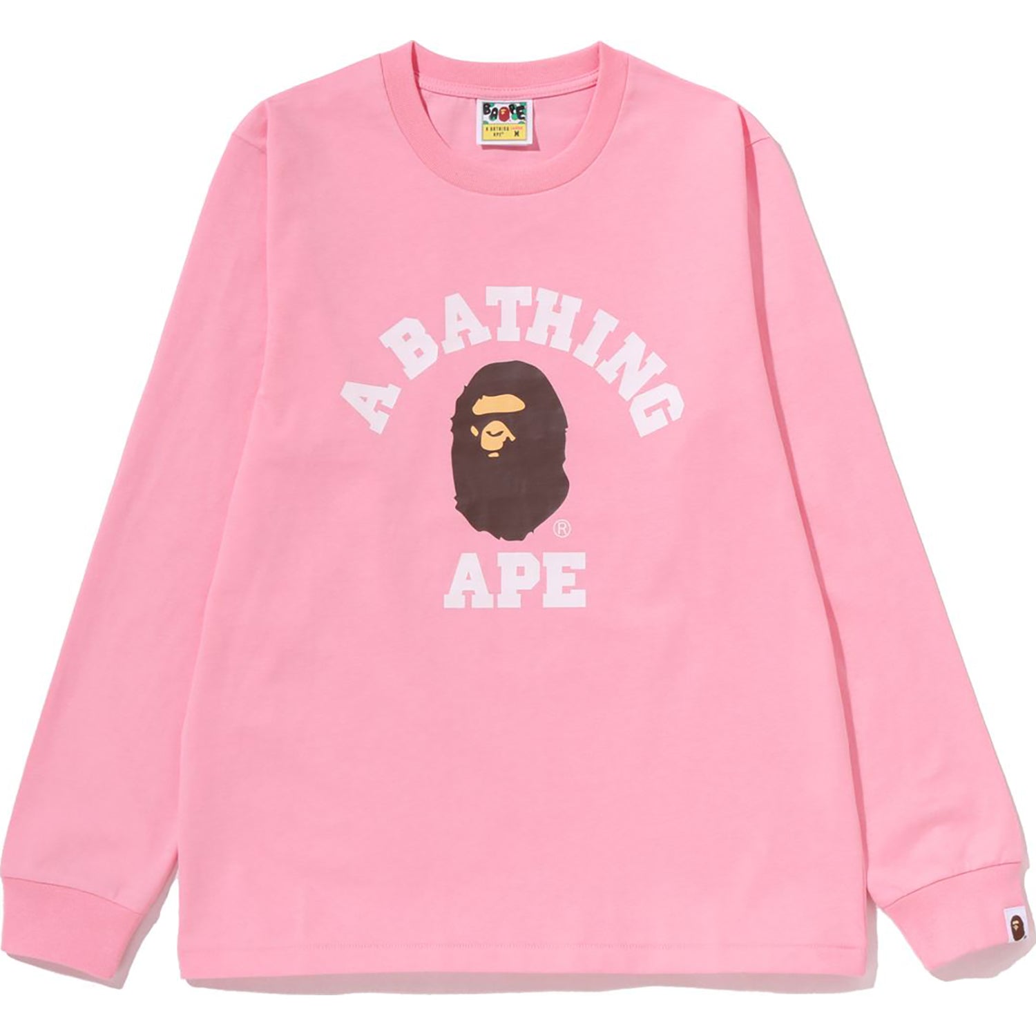 BAPE COLLEGE LS TEE LADIES