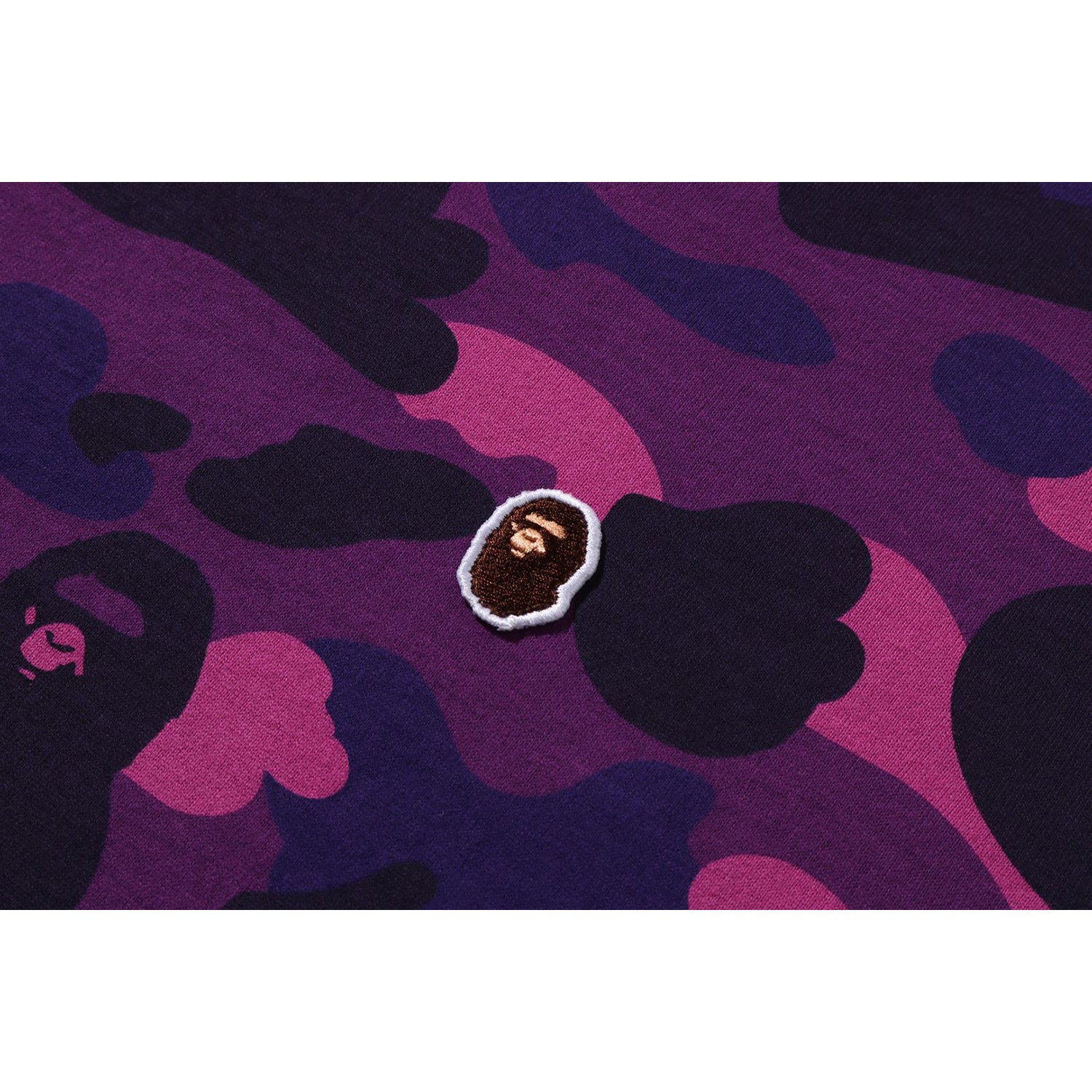 BAPE COLOR CAMO ONE POINT L/S TEE LADIES