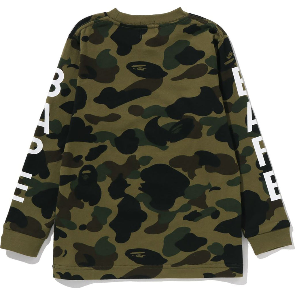 BAPE 1ST CAMO LS TEE KIDS