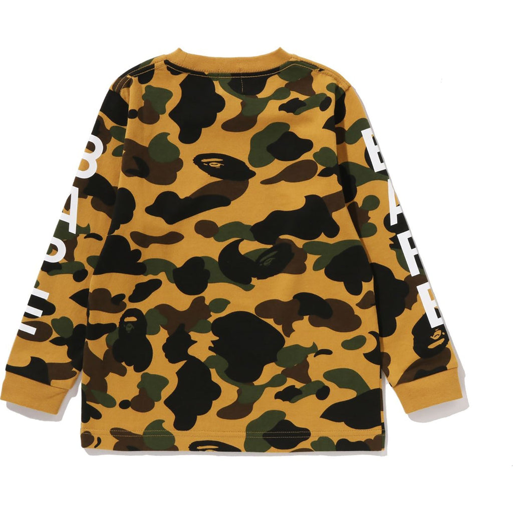 BAPE 1ST CAMO LS TEE KIDS