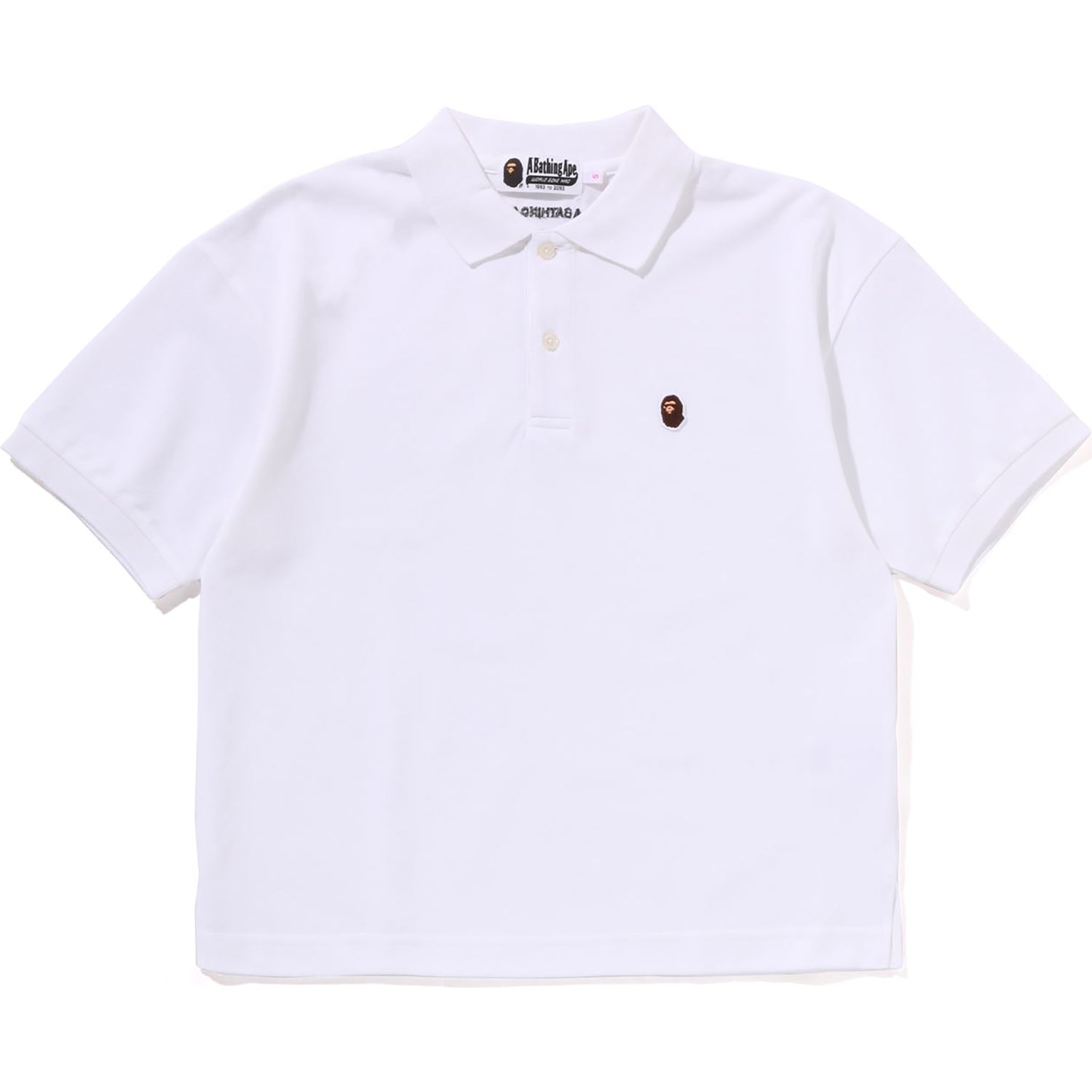 BAPE ONE POINT WIDE POLO SHIRT LADIES