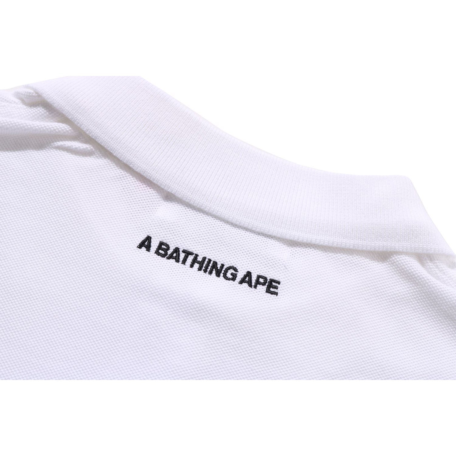 BAPE ONE POINT WIDE POLO SHIRT LADIES