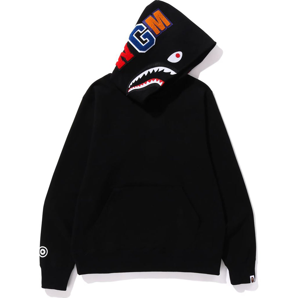 BAPE SHARK PULLOVER HOODIE MENS