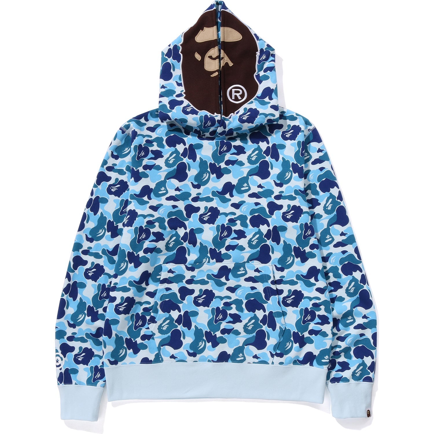 BAPE ABC CAMO 2ND APE PULLOVER HOODIE MENS