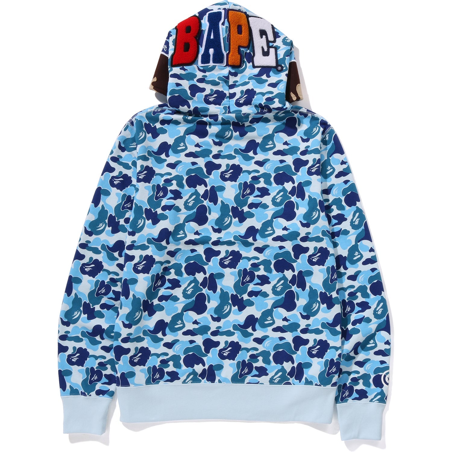 BAPE ABC CAMO 2ND APE PULLOVER HOODIE MENS