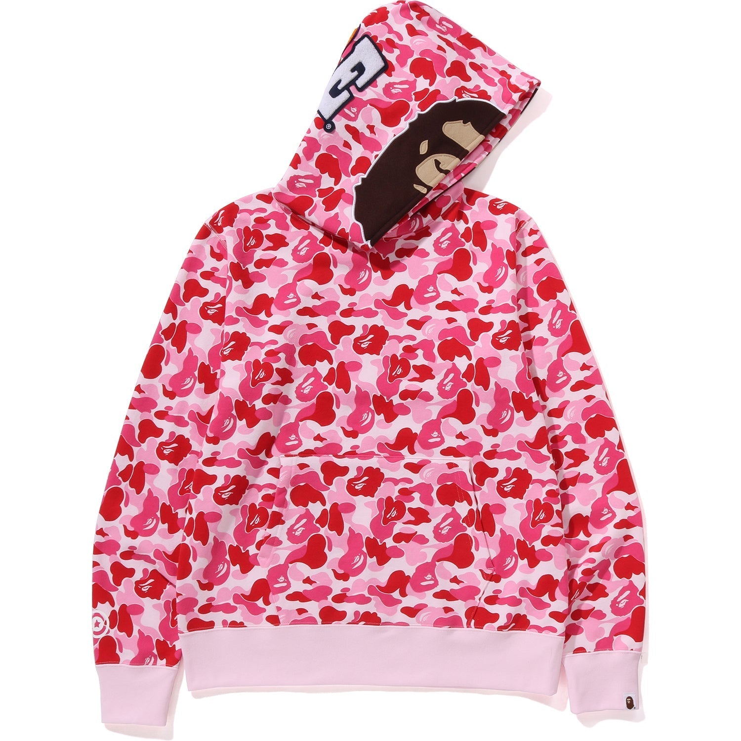 BAPE ABC CAMO 2ND APE PULLOVER HOODIE MENS