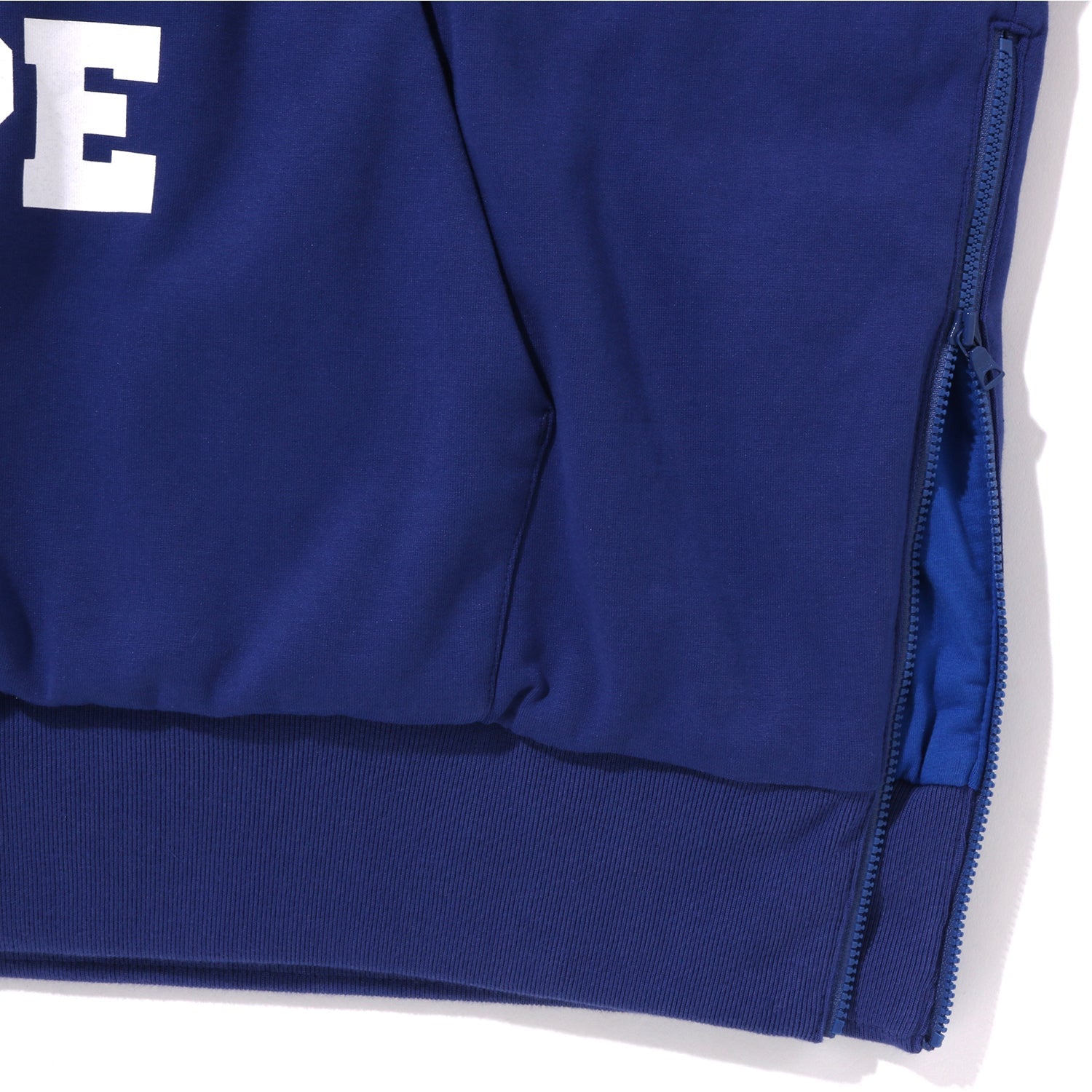 BAPE COLLEGE PUFFY RELAXED FIT PULLOVER HOODIE MENS