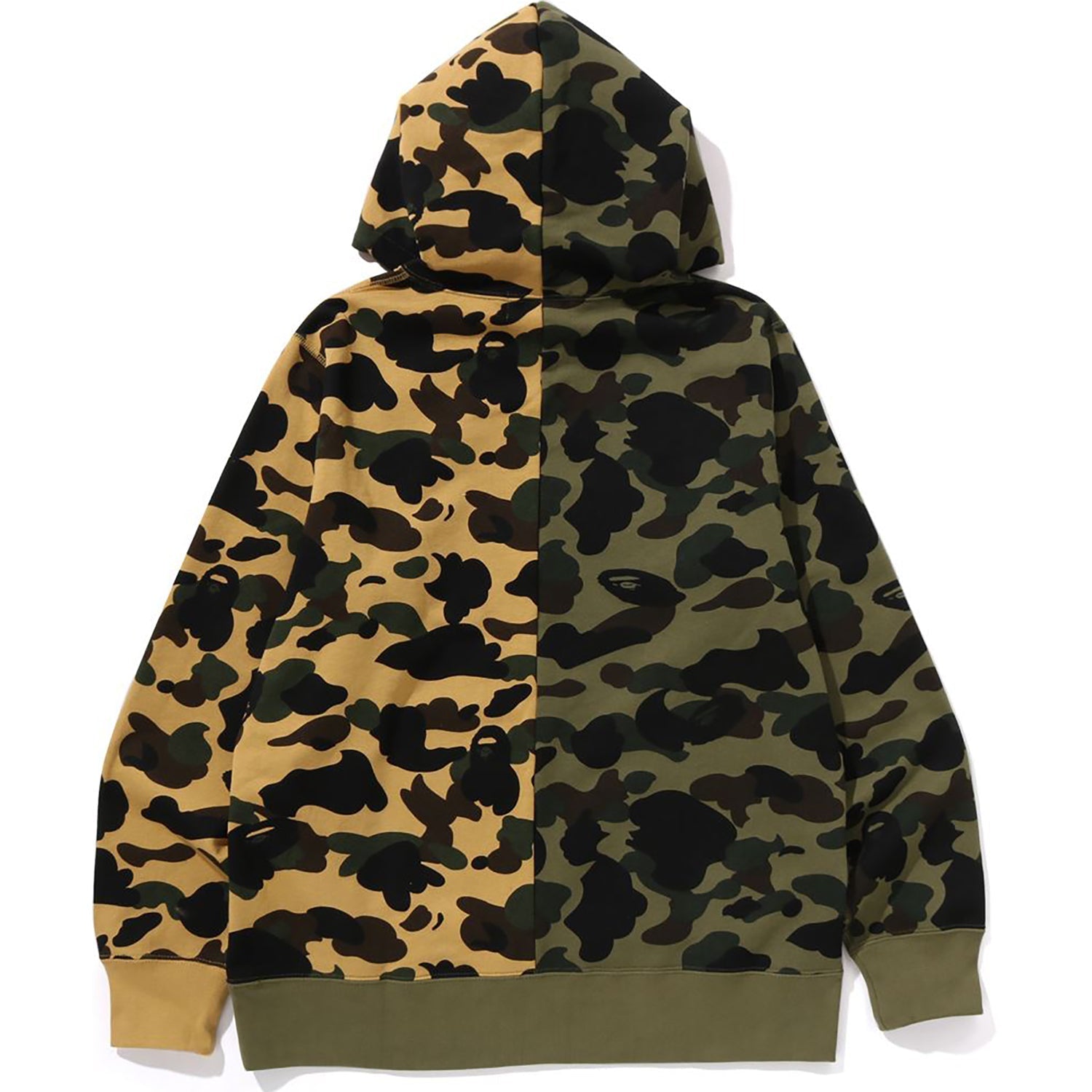 BAPE 1ST CAMO SEPARATE PULLOVER HOODIE MENS