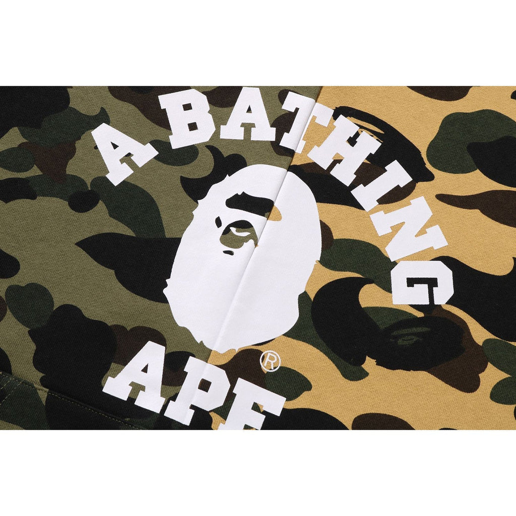 BAPE 1ST CAMO SEPARATE PULLOVER HOODIE MENS