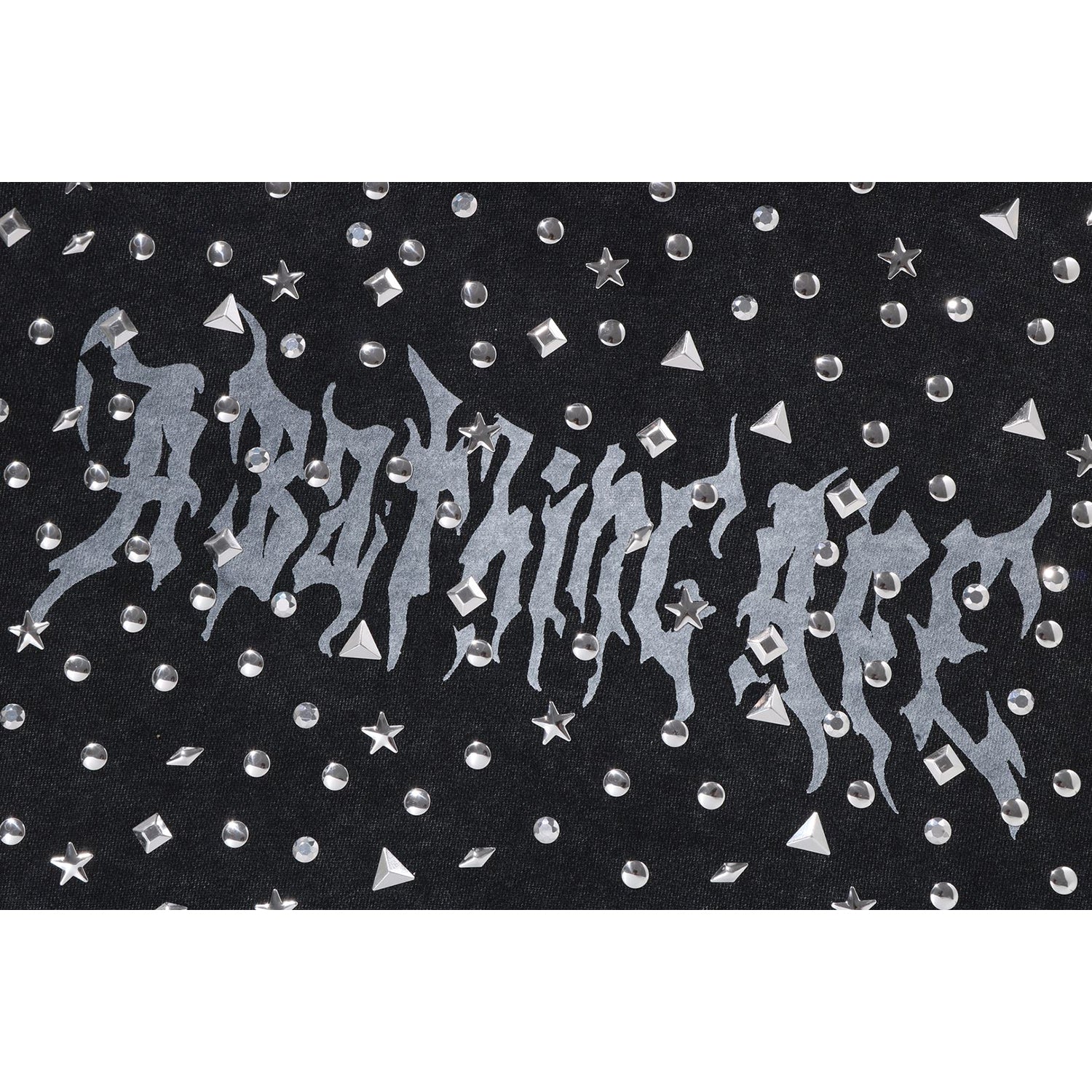 BAPE STUDDED LOGO RELAXED FIT PULLOVER HOODIE MENS