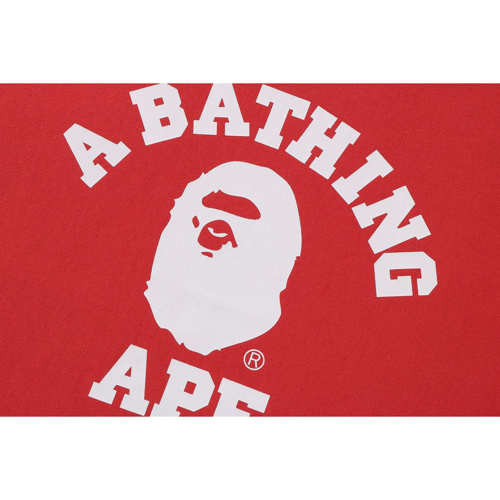 BAPE CLASSIC COLLEGE PULLOVER HOODIE MENS