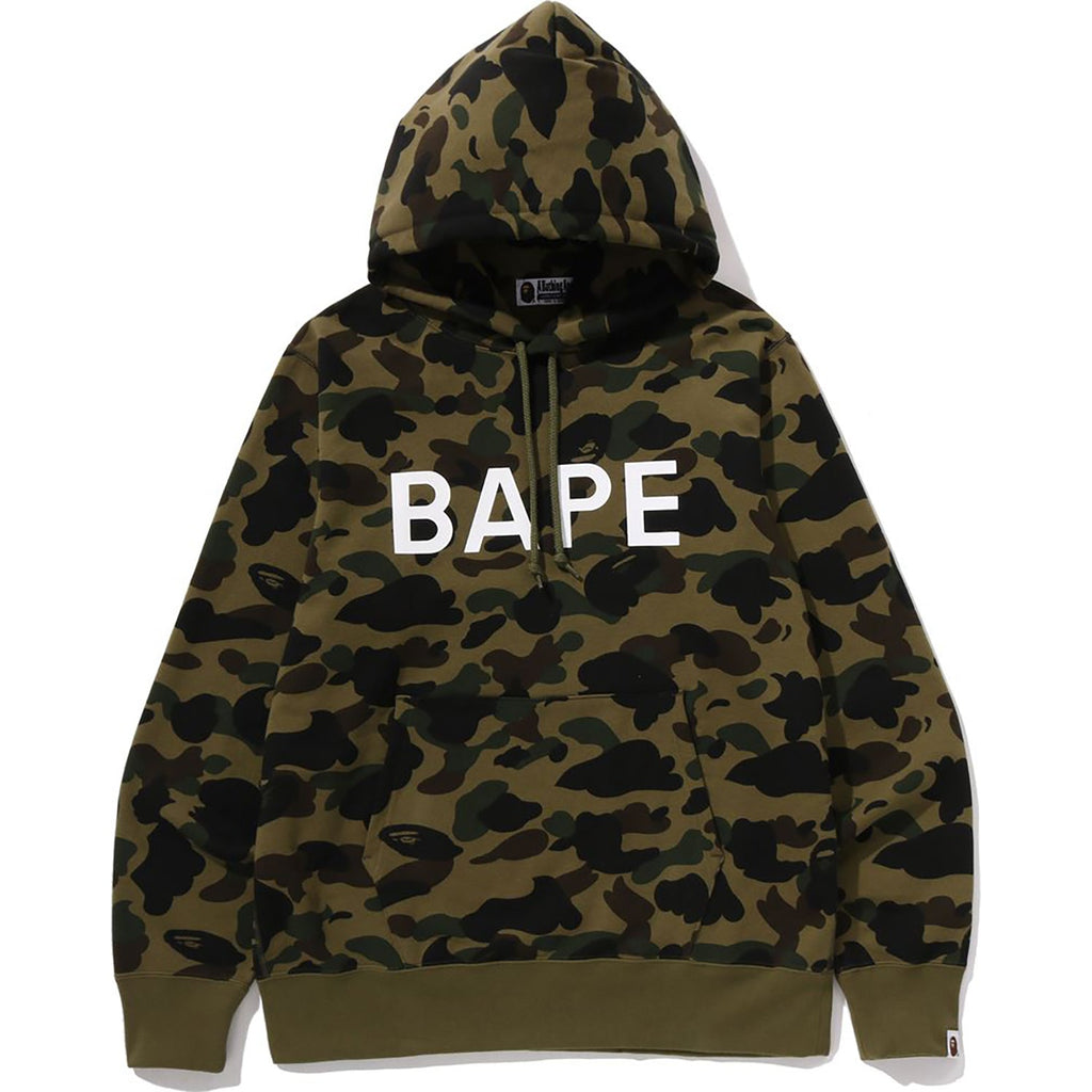 BAPE 1ST CAMO PULLOVER HOODIE MENS