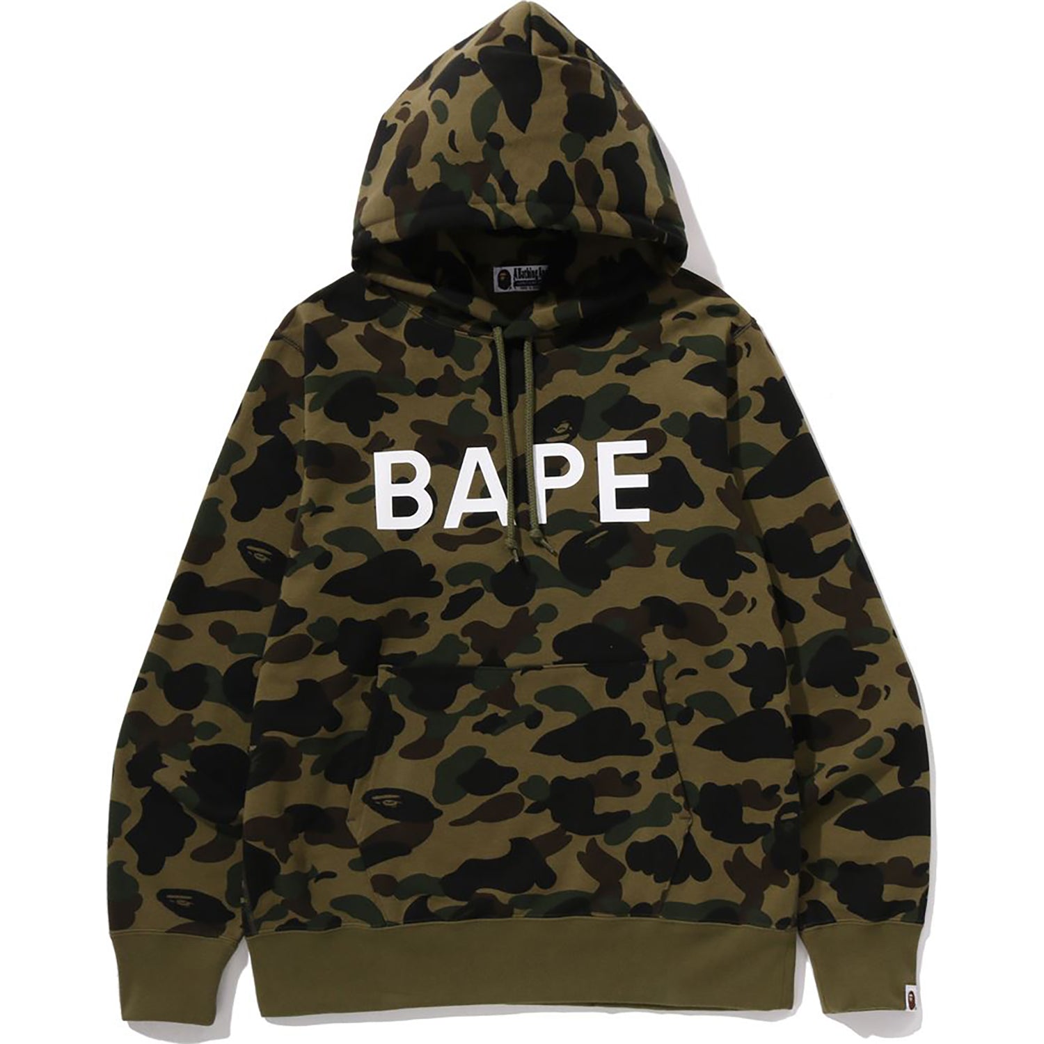 BAPE 1ST CAMO PULLOVER HOODIE MENS