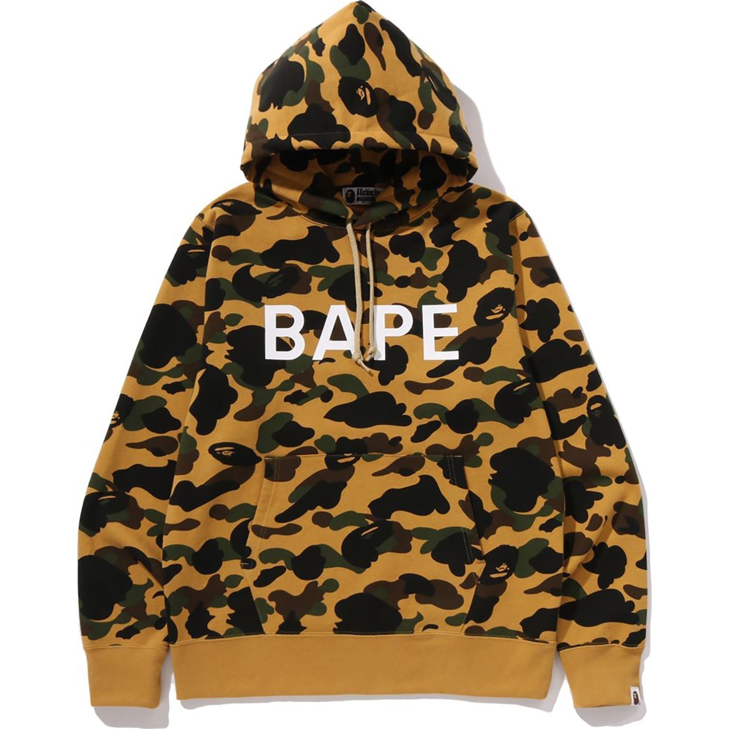 BAPE 1ST CAMO PULLOVER HOODIE MENS