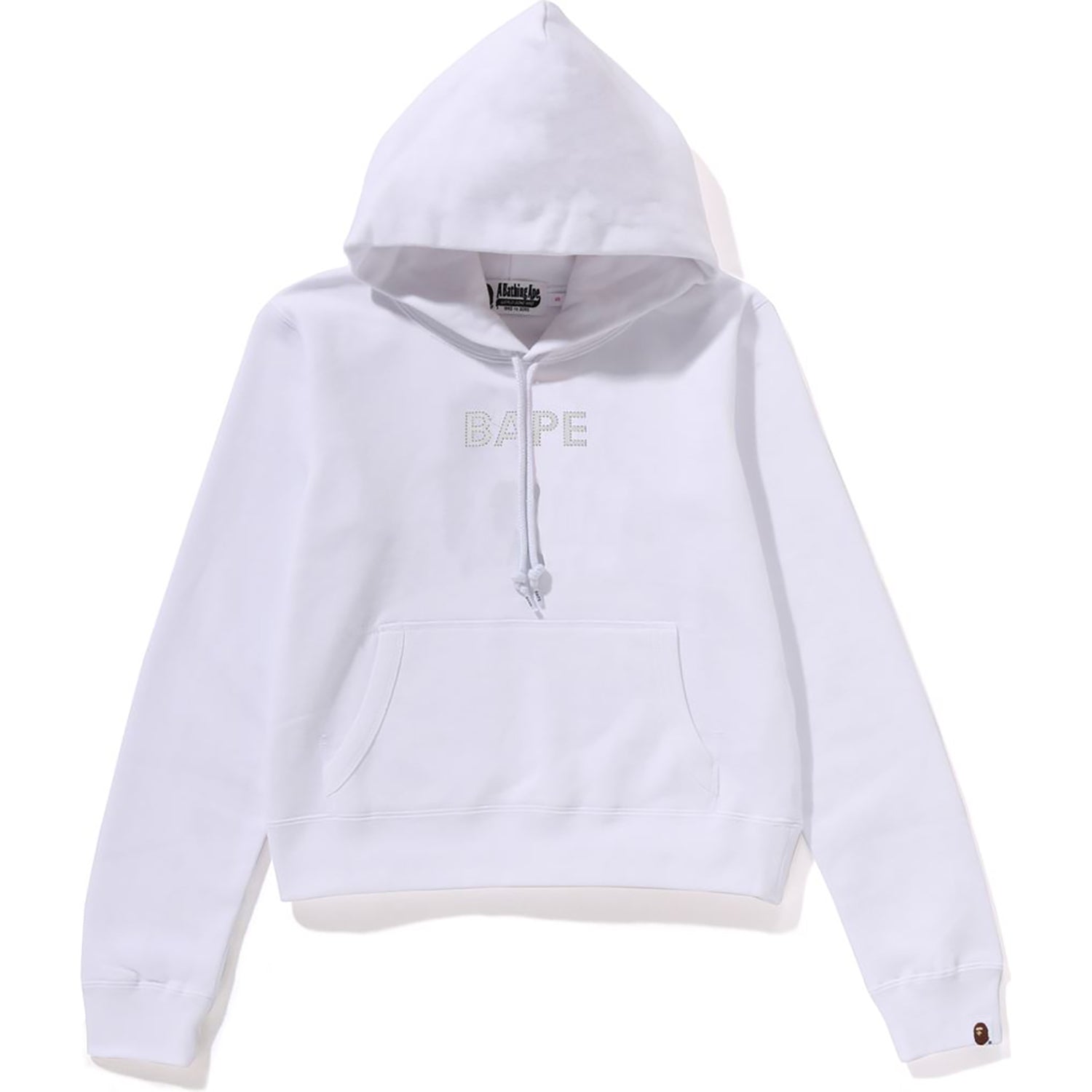 BAPE CRYSTAL PULLOVER HOODIE LADIES