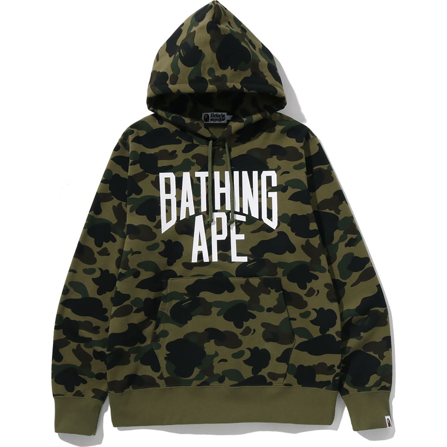 BAPE 1ST CAMO PULLOVER HOODIE MENS