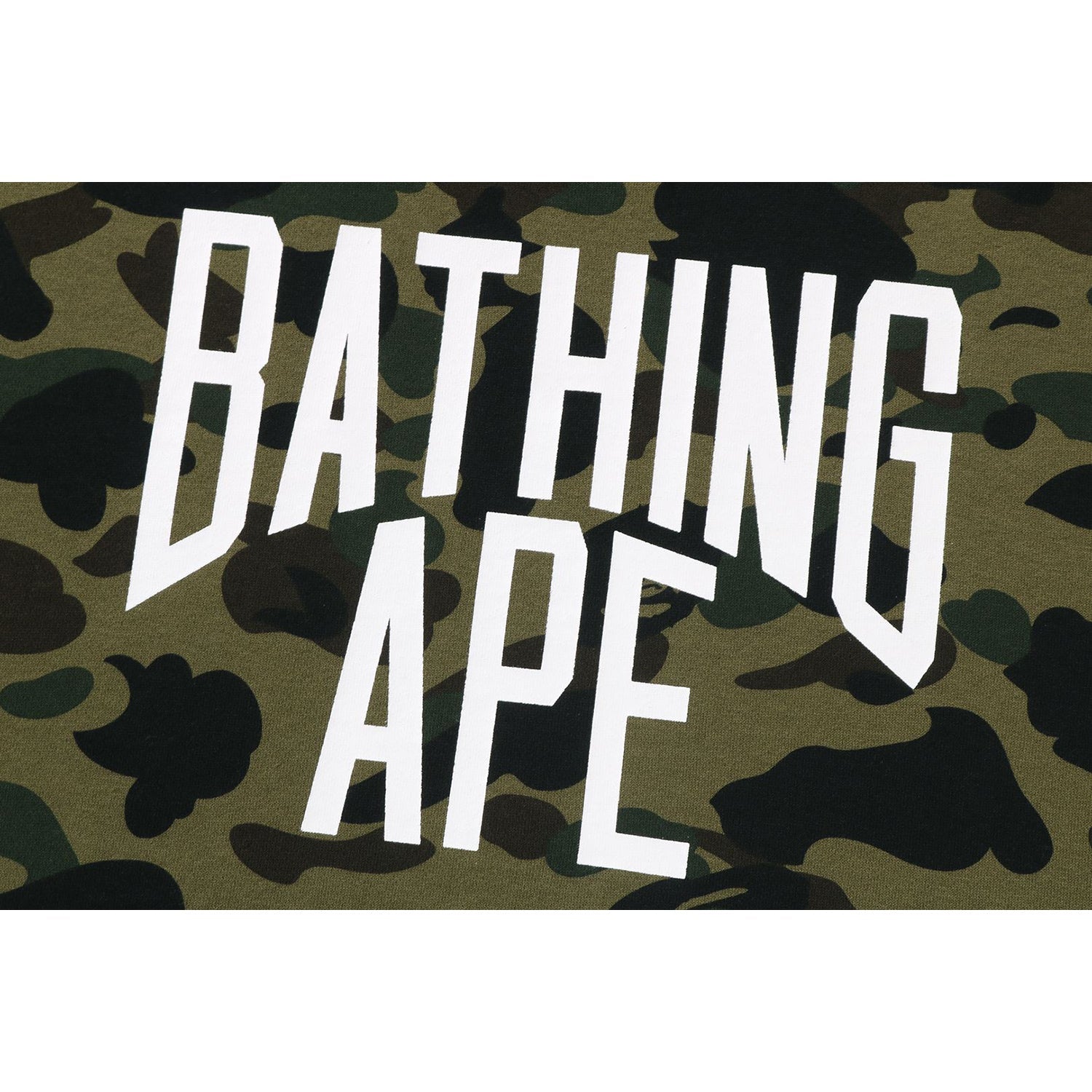 BAPE 1ST CAMO PULLOVER HOODIE MENS
