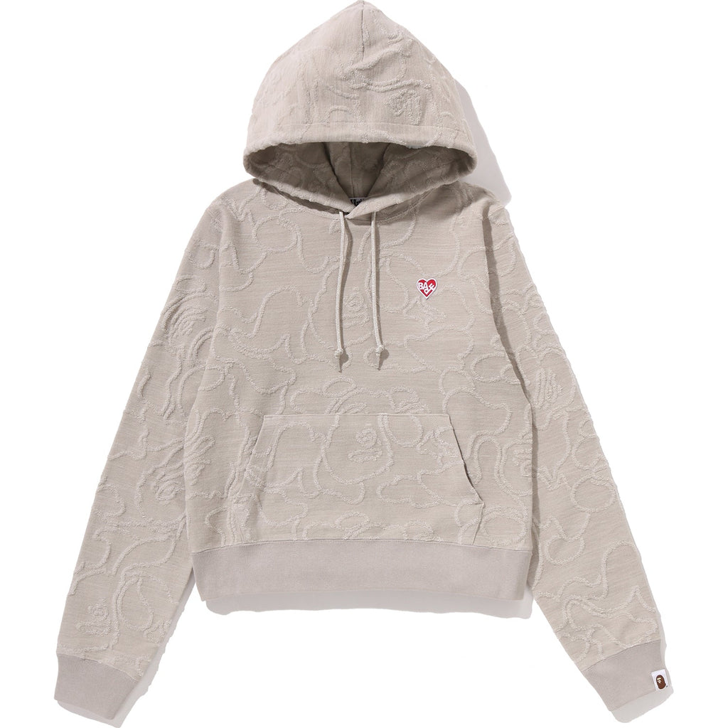 BAPE NEON CAMO JACQUARD PULLOVER HOODIE LADIES