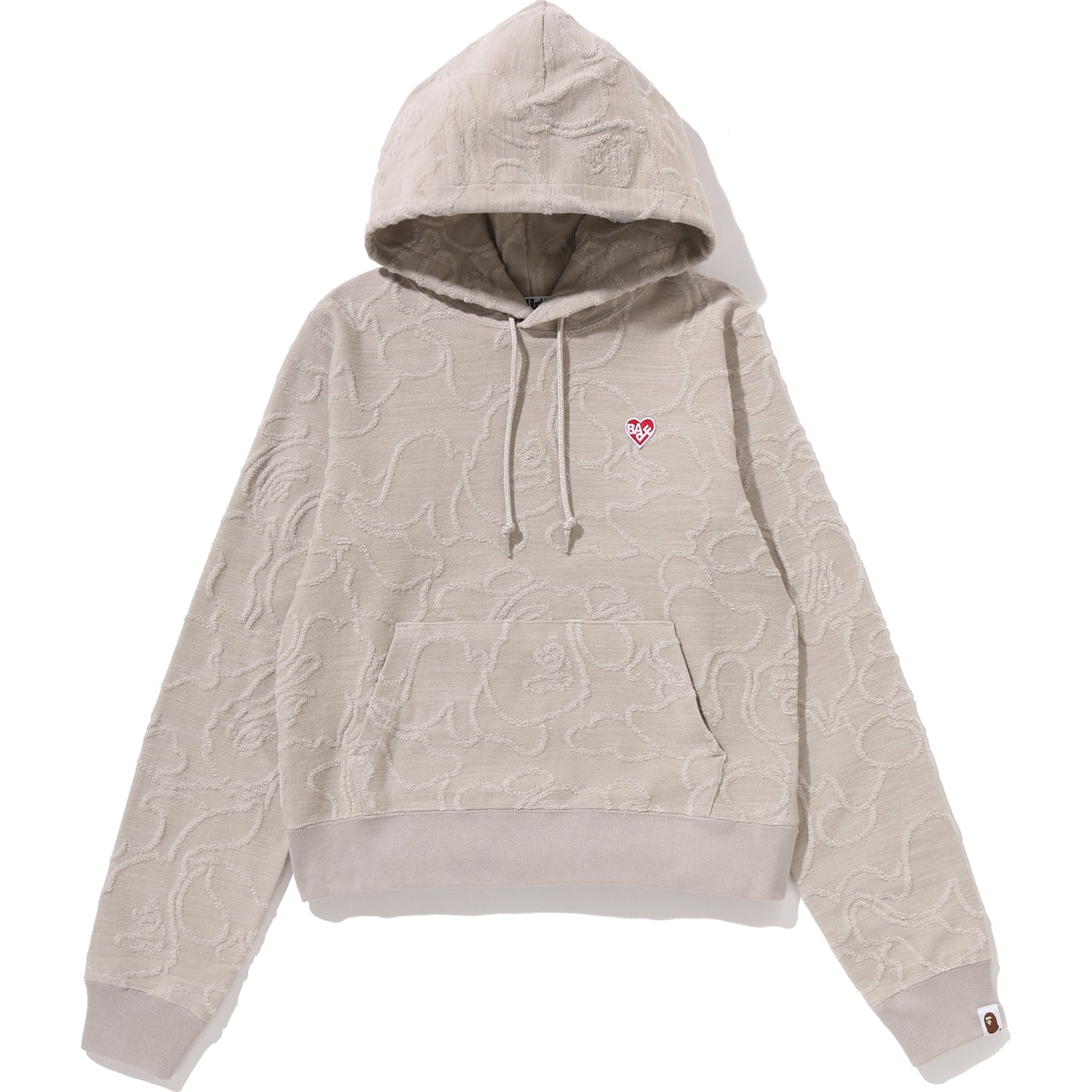 BAPE NEON CAMO JACQUARD PULLOVER HOODIE LADIES