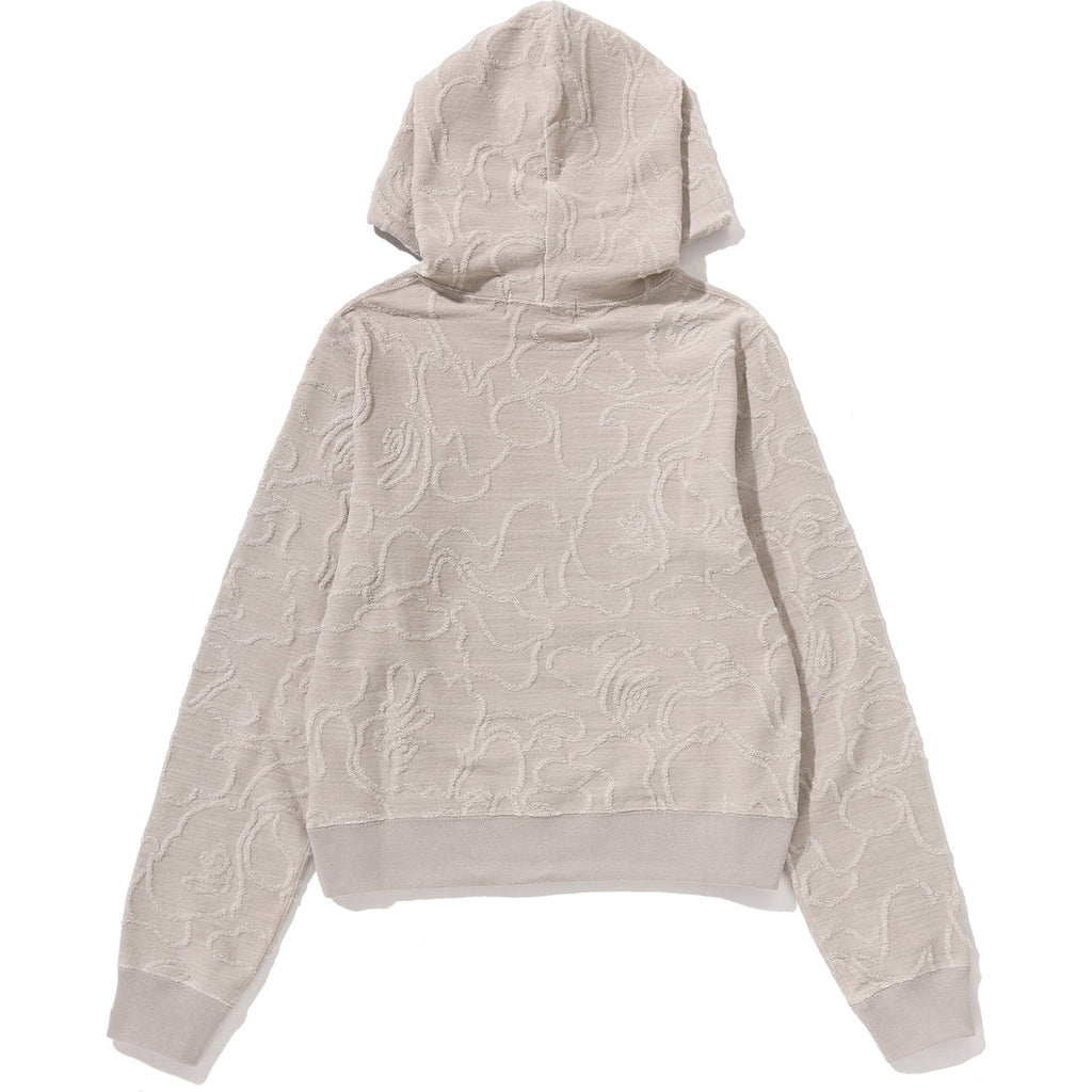 BAPE NEON CAMO JACQUARD PULLOVER HOODIE LADIES