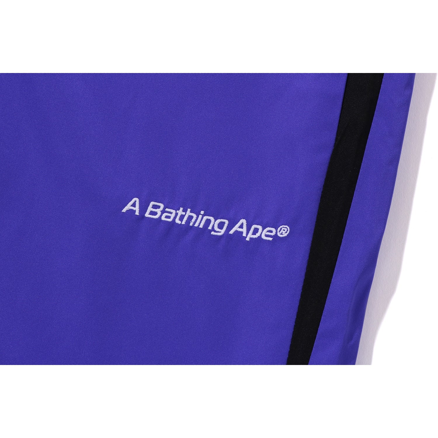BAPE NYLON LOOSE FIT TRACK PANTS MENS