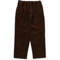 BAPE BATHING APE CORDUROY RELAXED FIT PANTS MENS