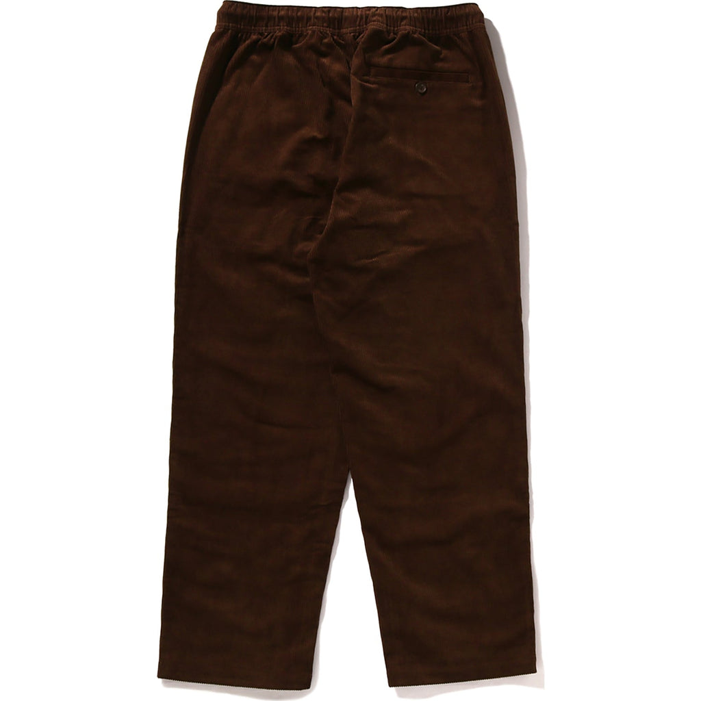 BAPE BATHING APE CORDUROY RELAXED FIT PANTS MENS