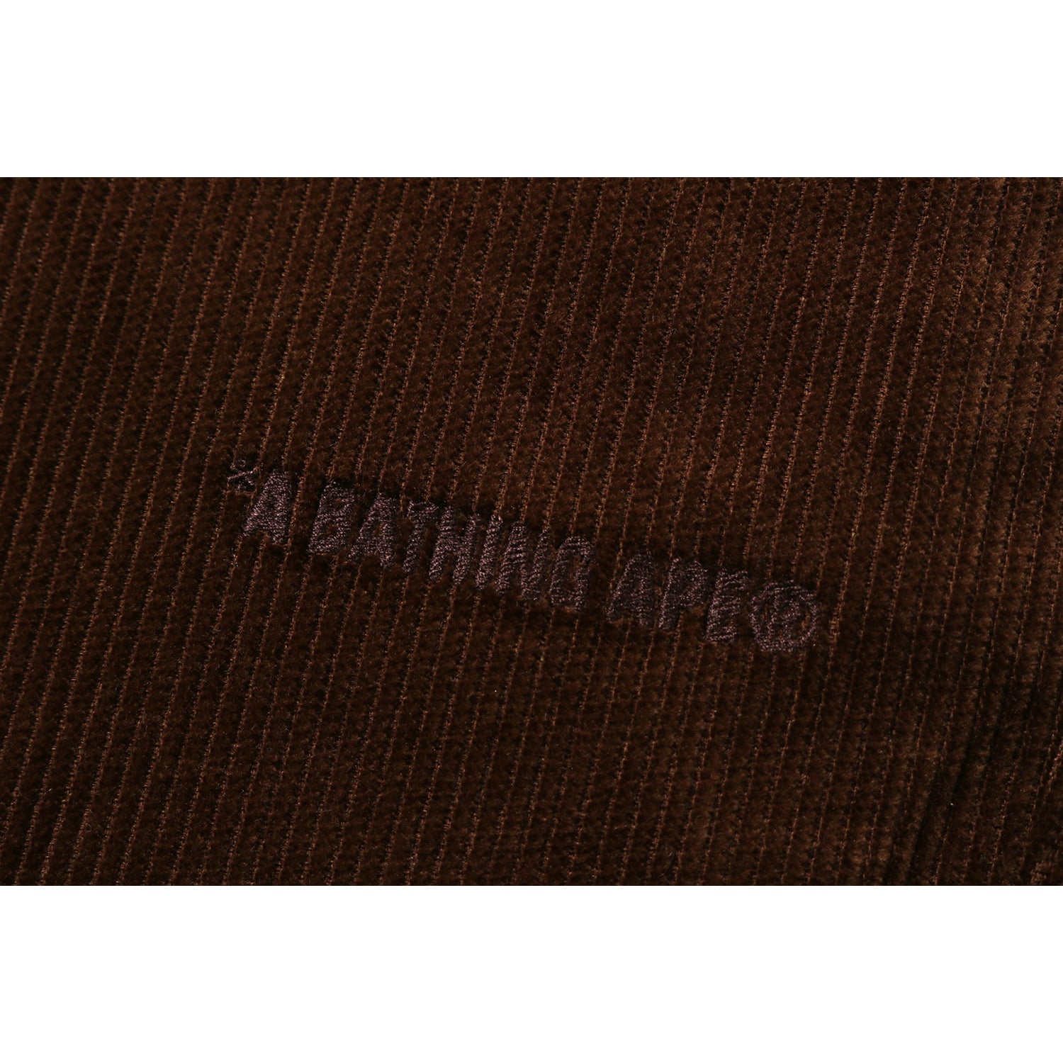 BAPE BATHING APE CORDUROY RELAXED FIT PANTS MENS