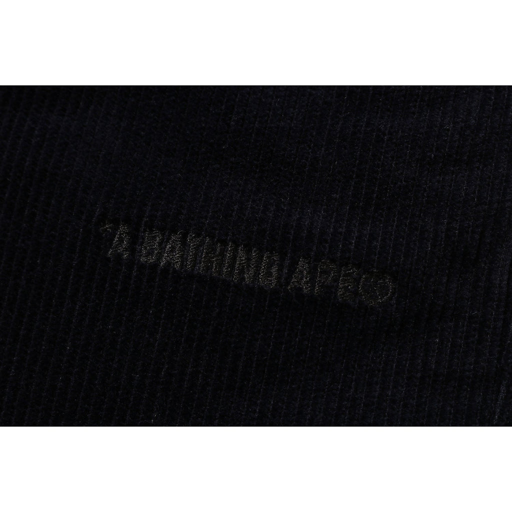 BAPE BATHING APE CORDUROY RELAXED FIT PANTS MENS