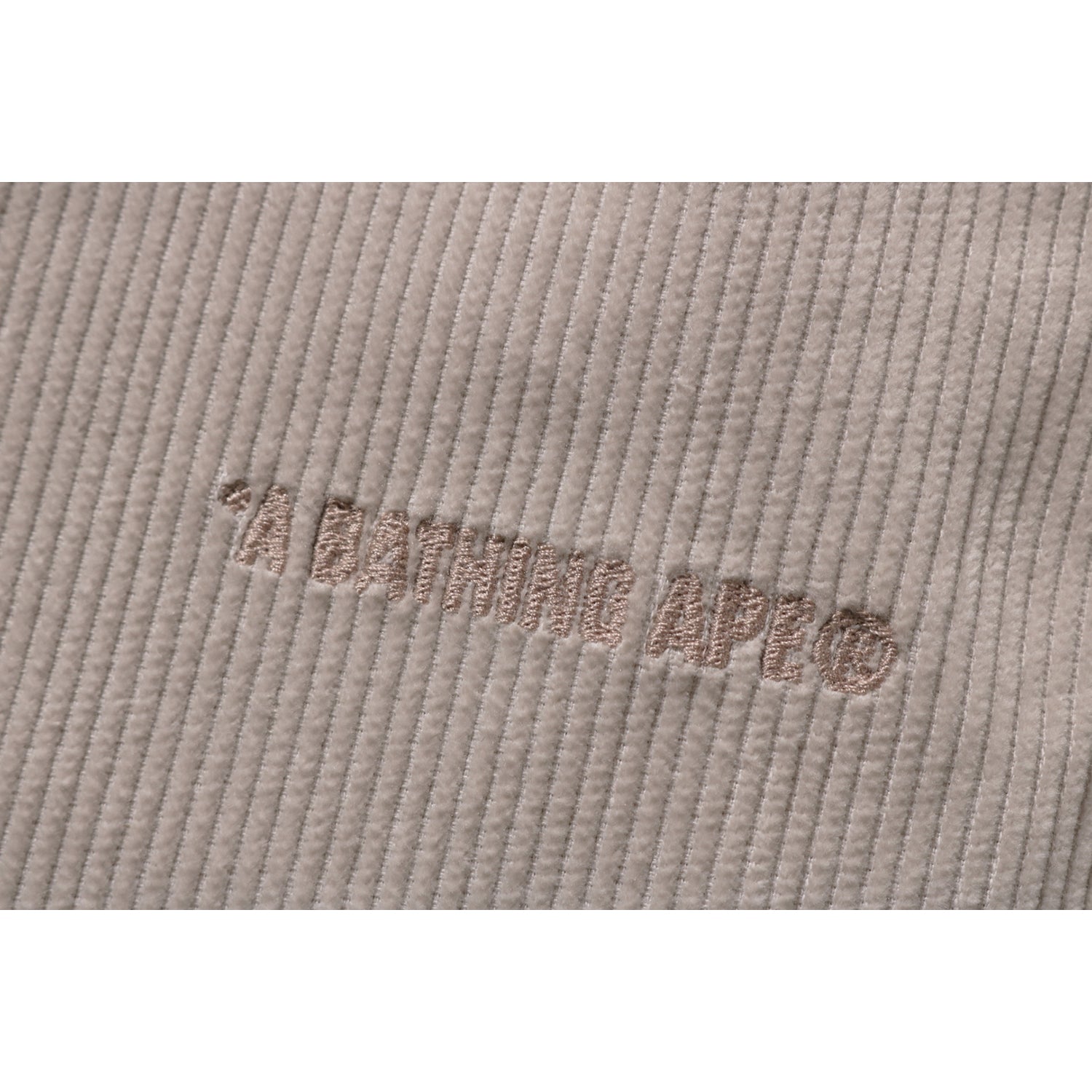 BAPE BATHING APE CORDUROY RELAXED FIT PANTS MENS