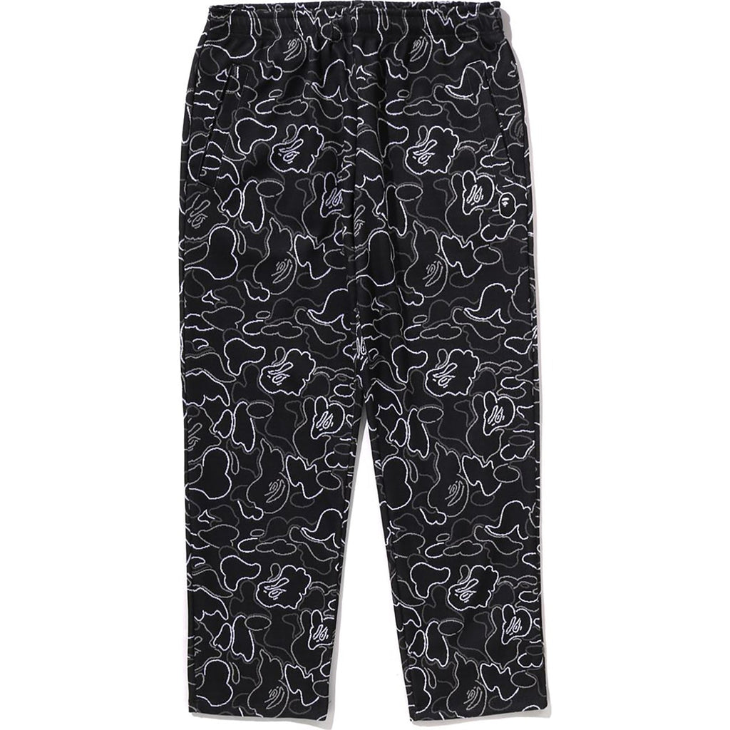 BAPE NEON CAMO RELAXED FIT TRACK PANTS MENS